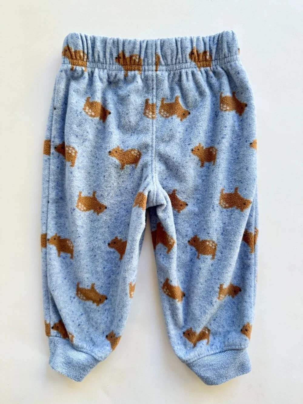 Child of Mine Baby Bear Fleece 2pc Set Blue 6-9M